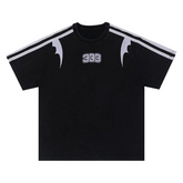 333  Arc Embroidery  T-Shirt